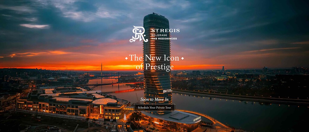 Find the unrivaled luxury of The Residences at The St. Regis Belgrade in Kula Belgrade. Register now and discover a privileged lifestyle experience!