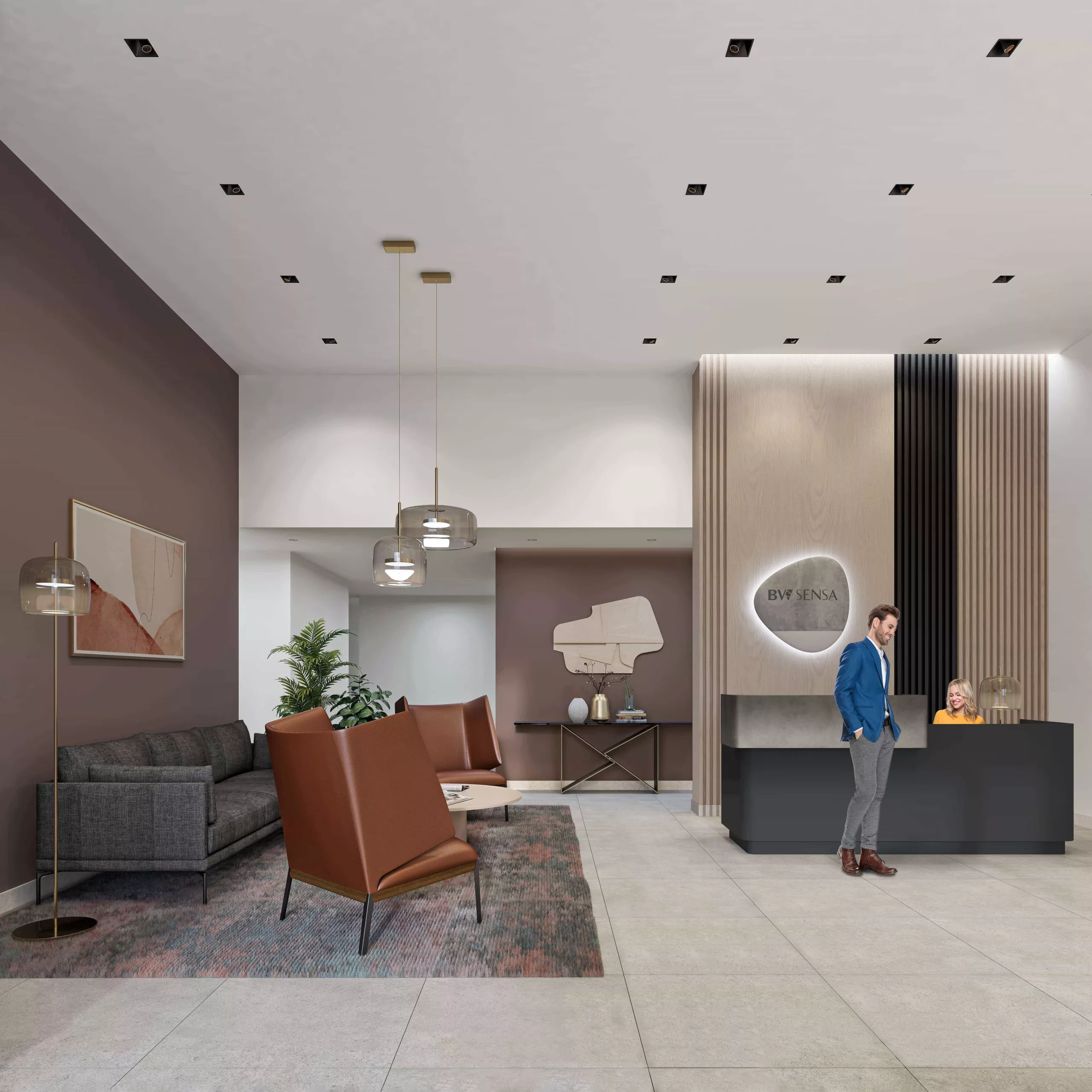 Lobi u zgradi BW Sensa