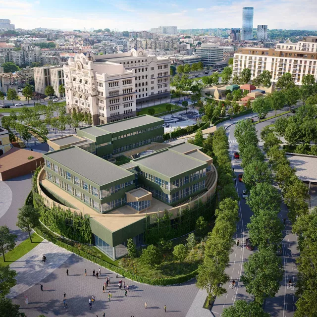 Bilingual elementary school and modern kindergarten in Belgrade Waterfront