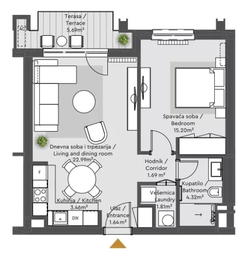 BW Nika floor plan