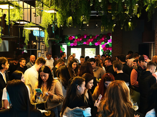 Otvaranje restorana Gosti na otvaranju SMASHER&CO restorana u Beogradu na vodi