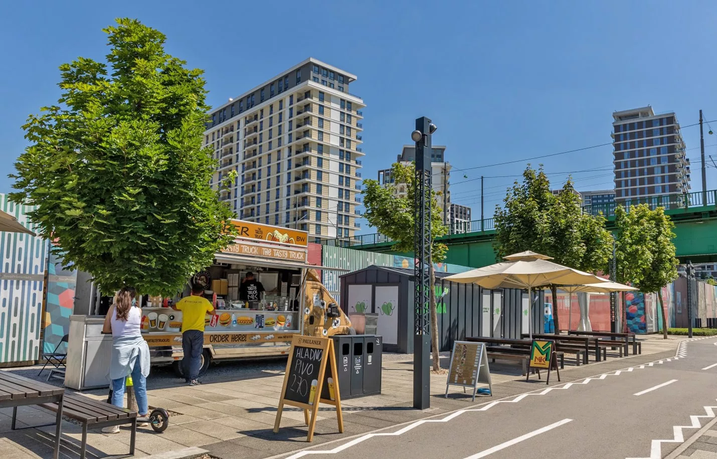 Biciklistička staza šetališta Save.