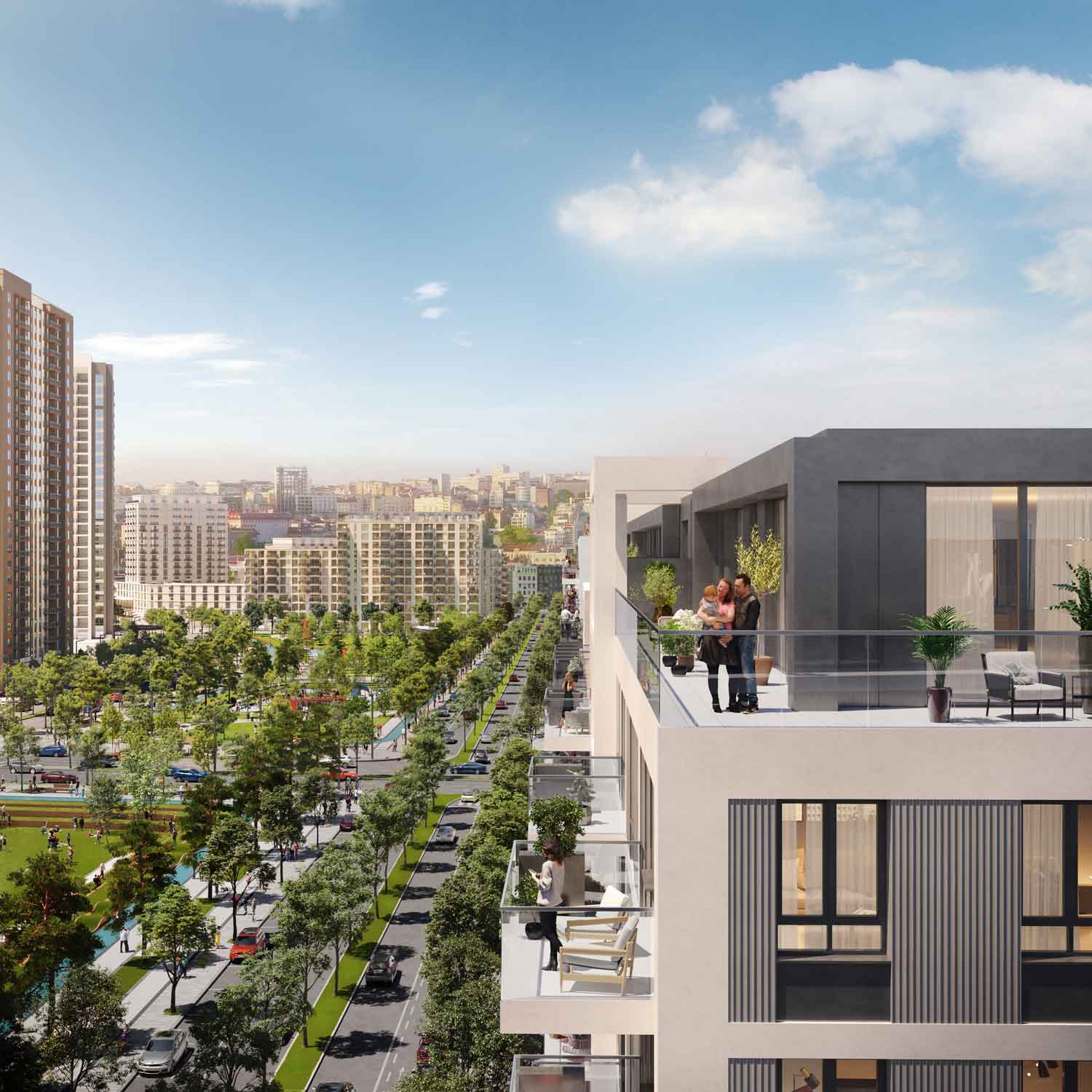 Penthouse pogleda BW