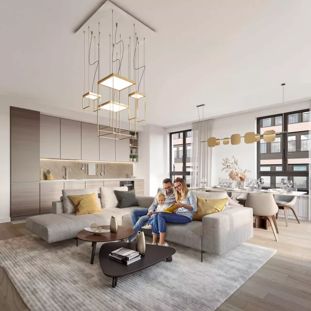 Kitchen in the BW Sensa building