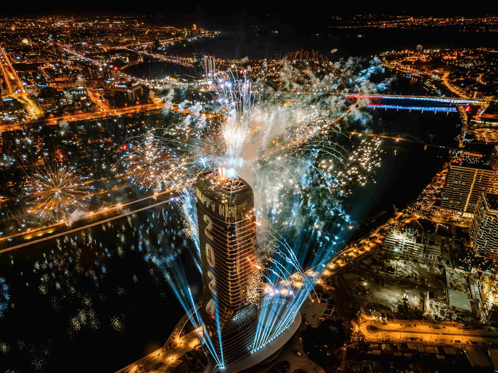 Vatrometni spektakl Beograda na vodi povodom dočeka Nove 2024. godine