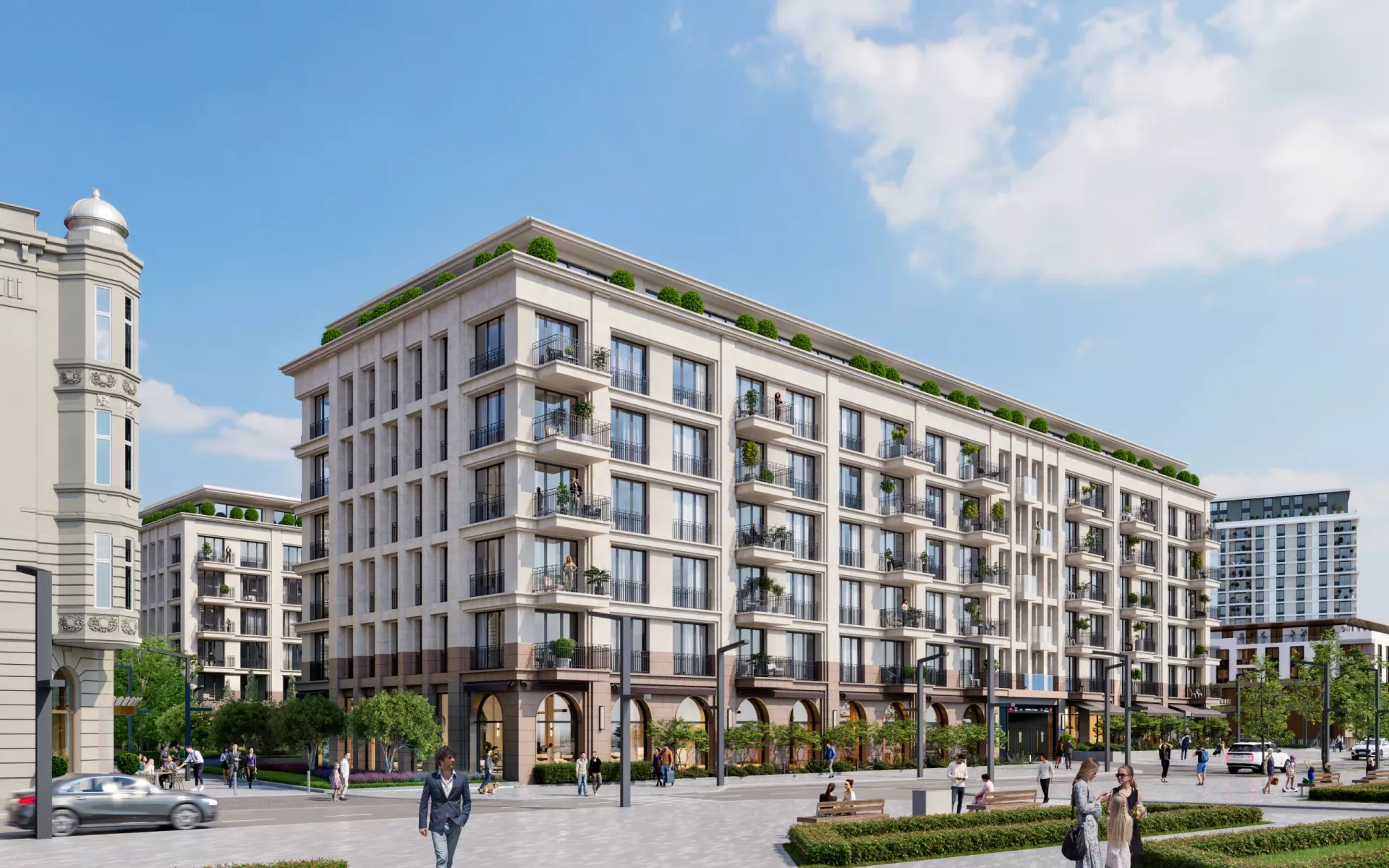 Bristol Residences_Pogled na ulicu_dan