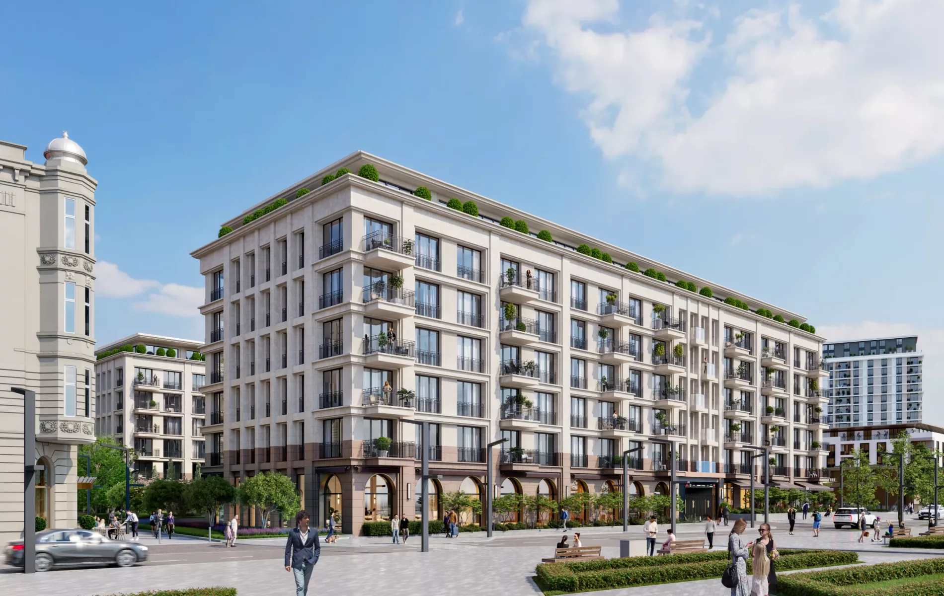 Bristol Residences_Pogled na ulicu_dan