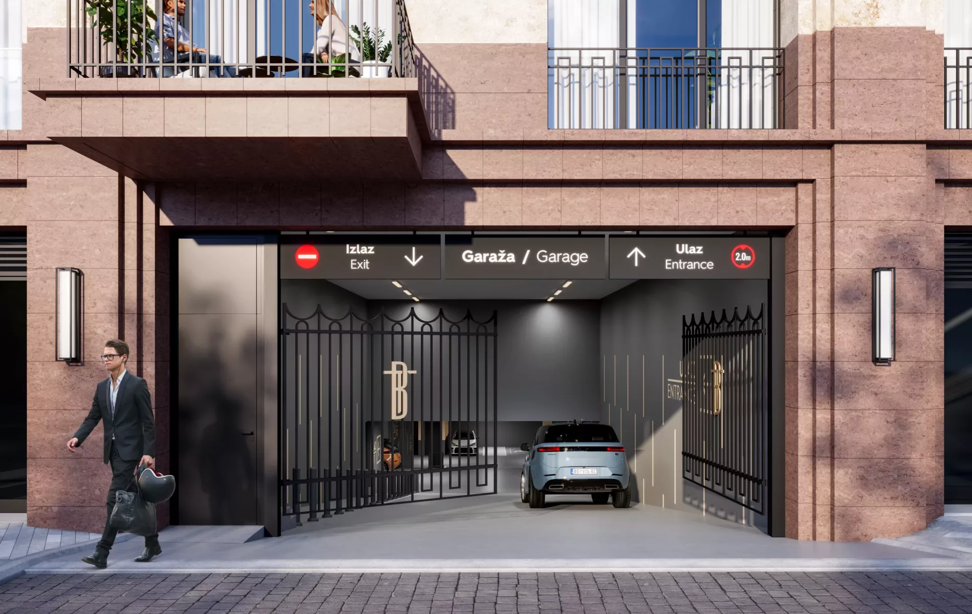 Bristol Residences_Ulaz u garažu