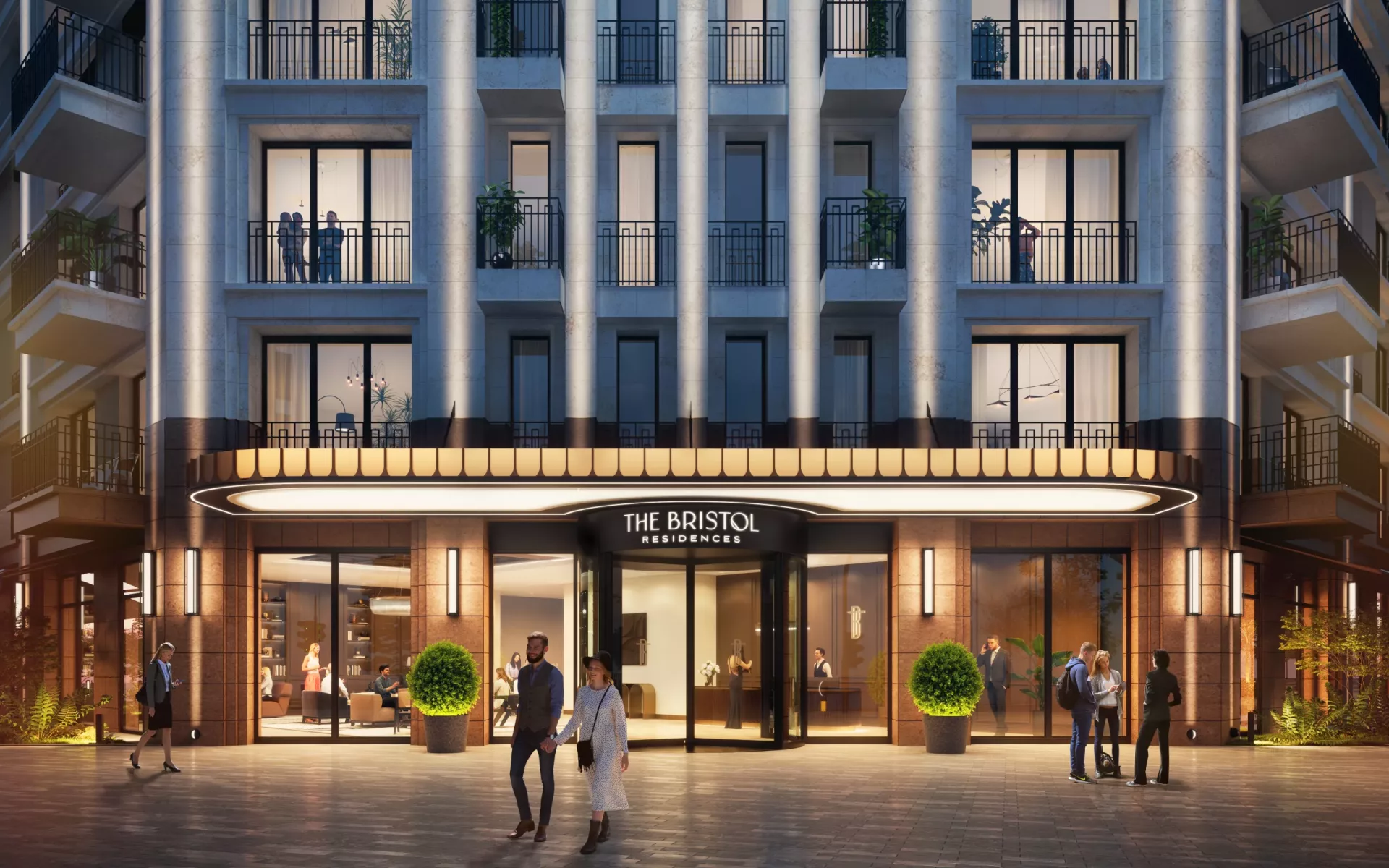 Bristol Residences_Ulaz_zalazak