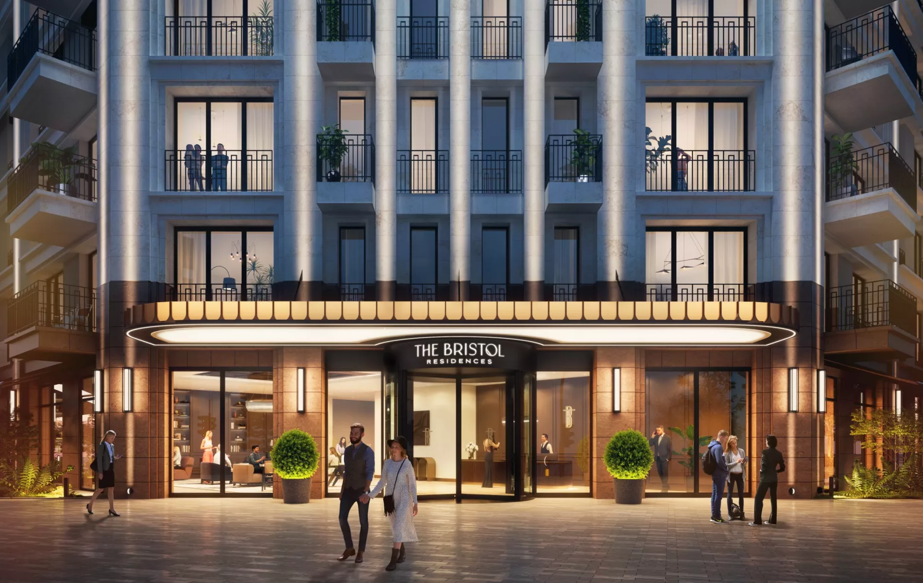 Bristol Residences_Ulaz_zalazak