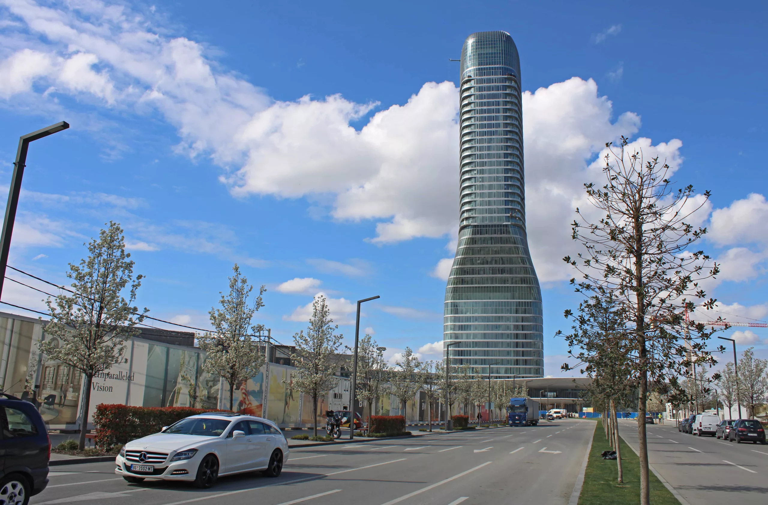 Nikolai Kravtsov Street is the address of the Kula Belgrade and the renowned hotel chain St. Regis