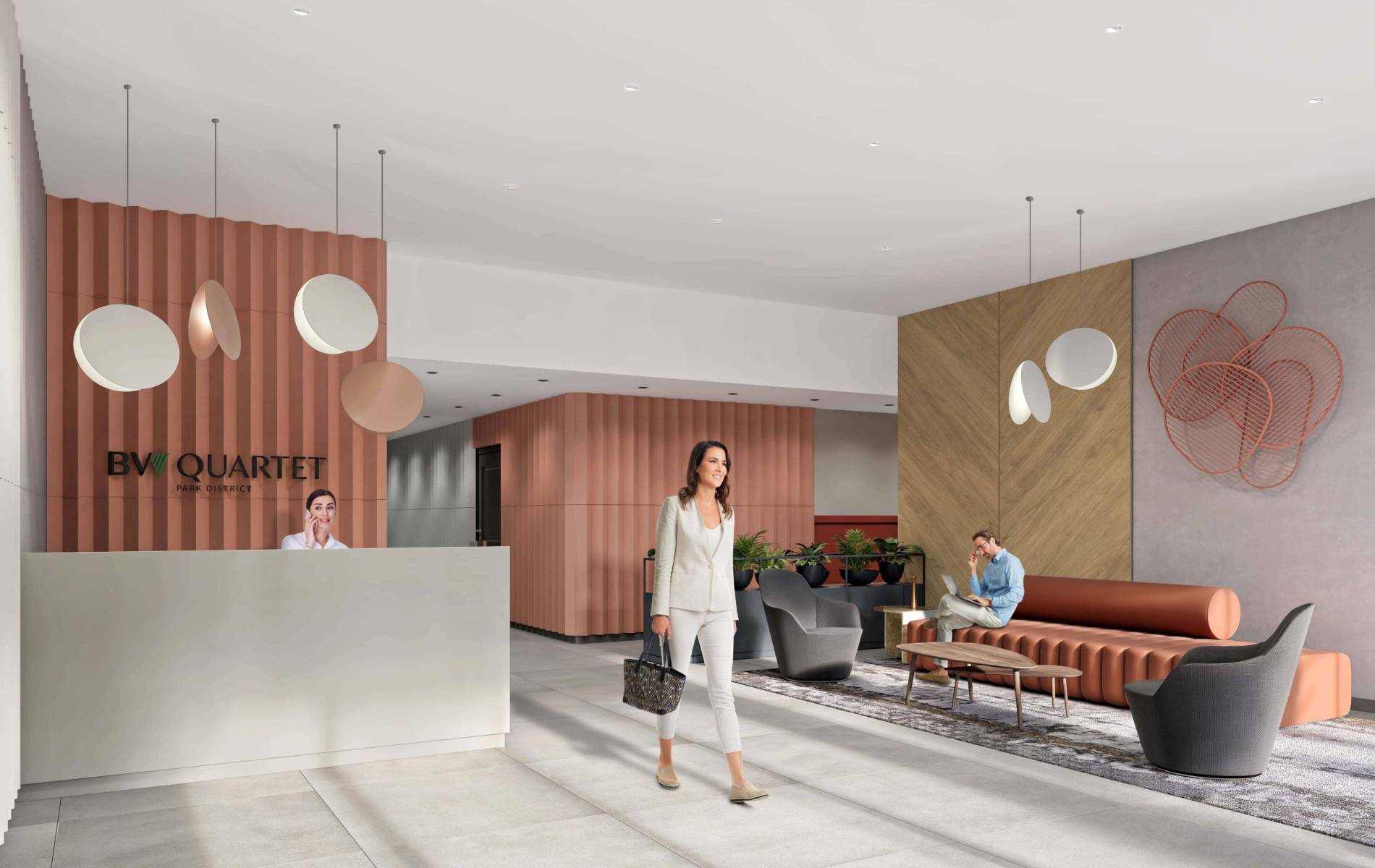 Kupatilo u zgradi BW Quartet 2