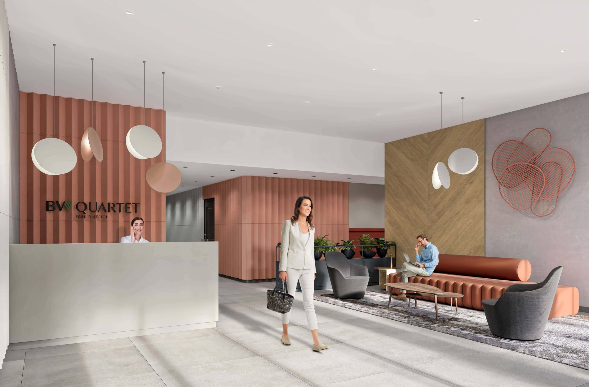 Kupatilo u zgradi BW Quartet 2