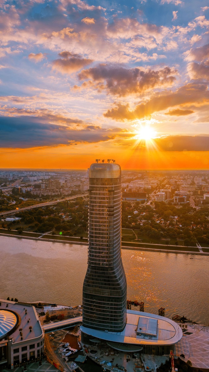 Kula Beograd zalazak sunca