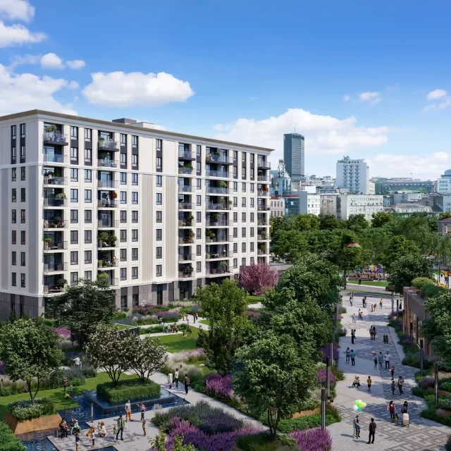 Building BW Alegra in the Theater District in Belgrade Waterfront