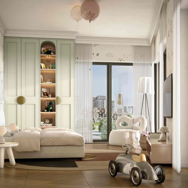 Children’s room in the BW Emerald building.