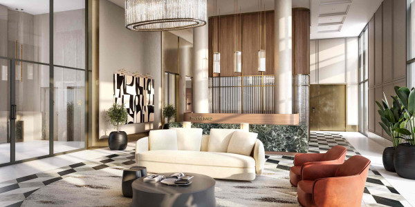 Ulazni lobi sa recepcijom u zgradi BW Emerald.