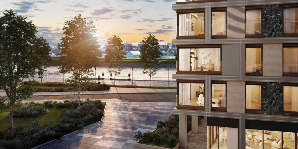 BW Emerald with direct access to the Sava Promenada.