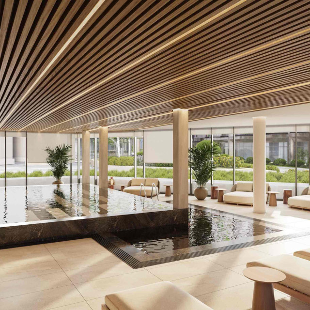 Spa centar sa bazenom u zgradi BW Emerald.