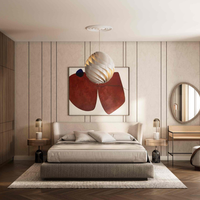 Spavaća soba u zgradi BW Emerald.