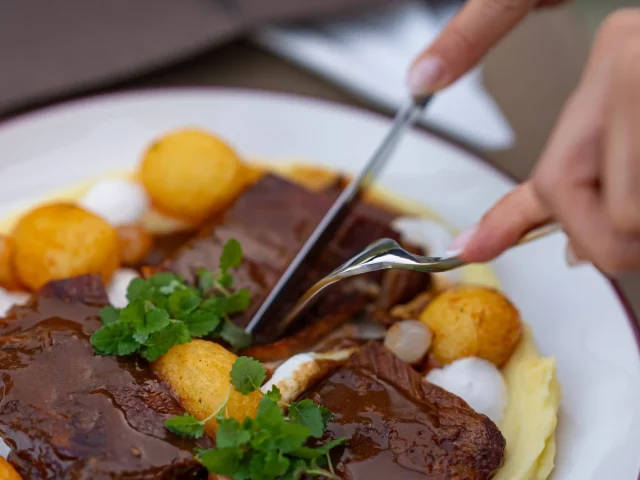 A specialty of the Kod Nika restaurant in Belgrade Waterfront.