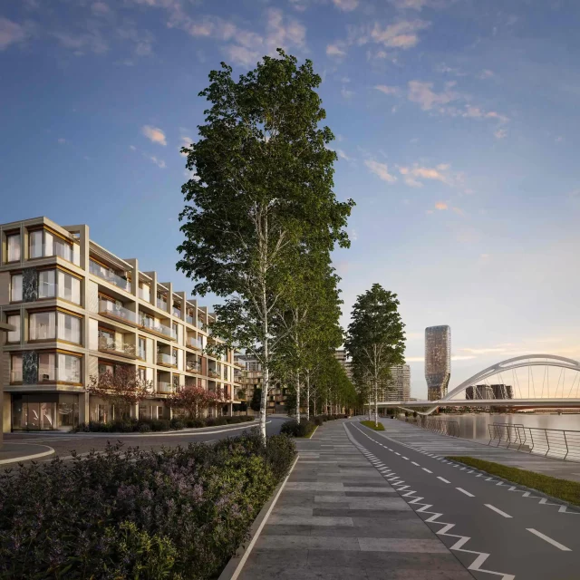 BW Emerald building next to Sava Promenada.