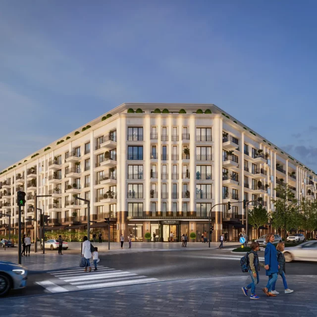 Ulaz u The Bristol Residences hotel.