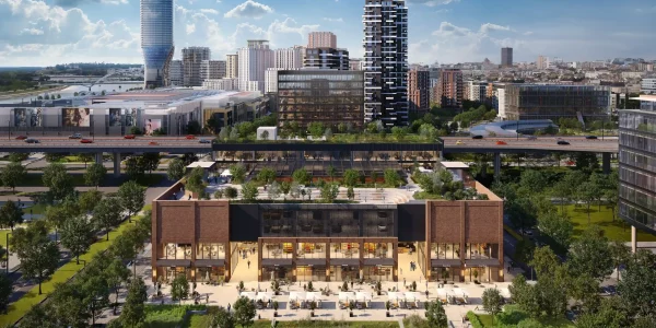 Gastro Market – the most modern green market in Belgrade, offering fresh produce and additional amenities.