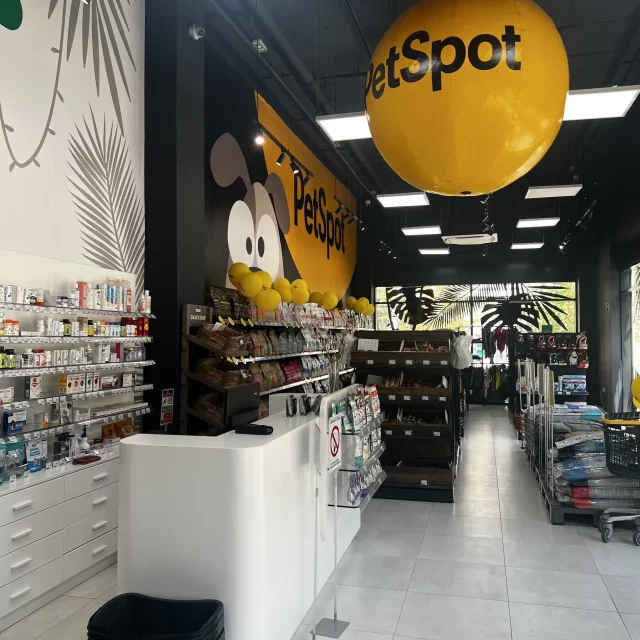 PetSpot pet shop in Belgrade Waterfront, Quartet 4.
