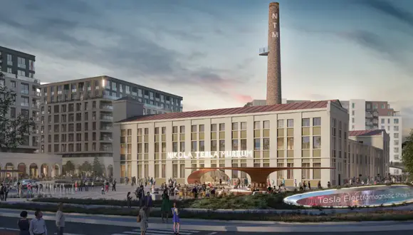 muzej-nikole-tesle Nikola Tesla Museum in the restored Milan Vapa Paper Factory.