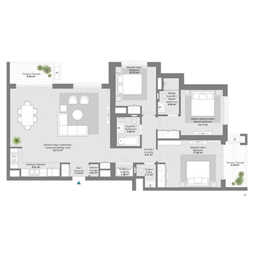 BW Aqua floorplan