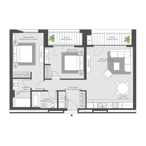 BW_Aria-2-Bedroom BW Aria floorplan